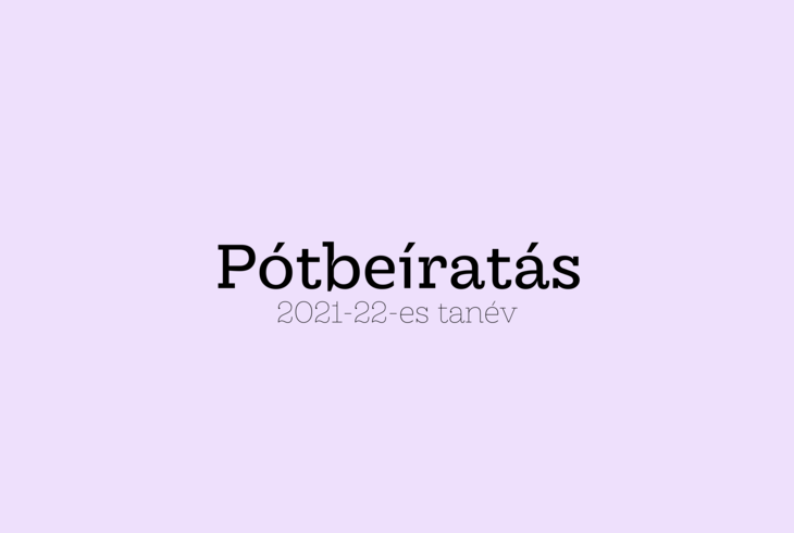 Pótbeíratás Pótbeíratás