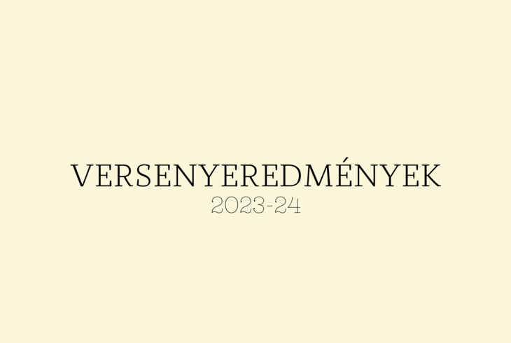 Versenyeredmények 2023/24 Versenyeredmények 2023/24