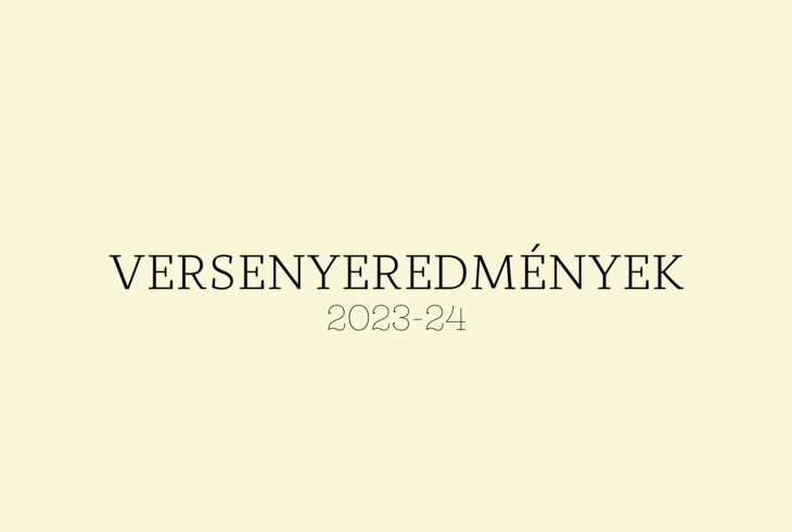 Versenyeredmnyek 2023/24