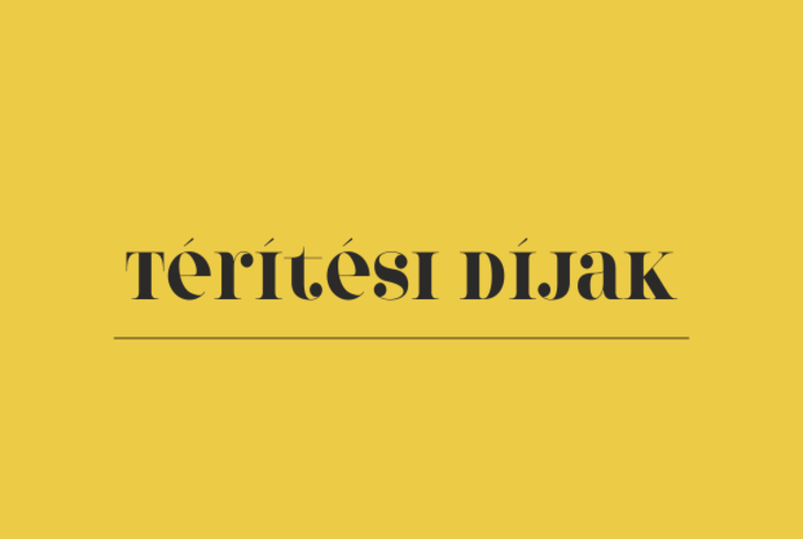 Térítési díjak fizetése Térítési díjak fizetése