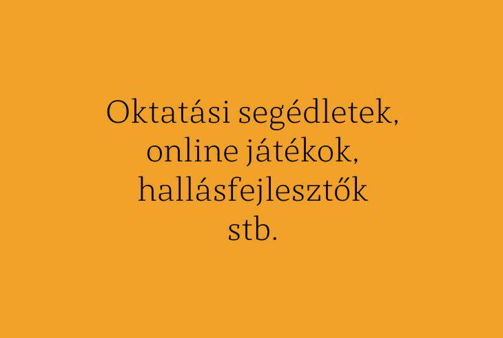 Online anyagok